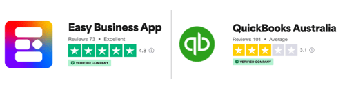 Easy Business App vs QuickBooks Online