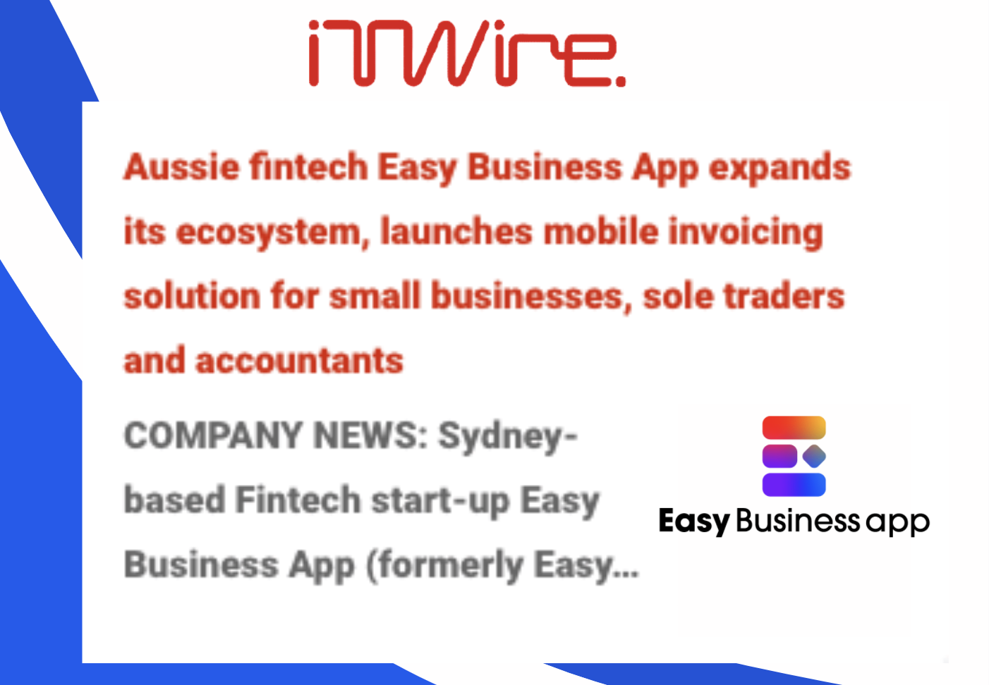 IT Wire Feature
